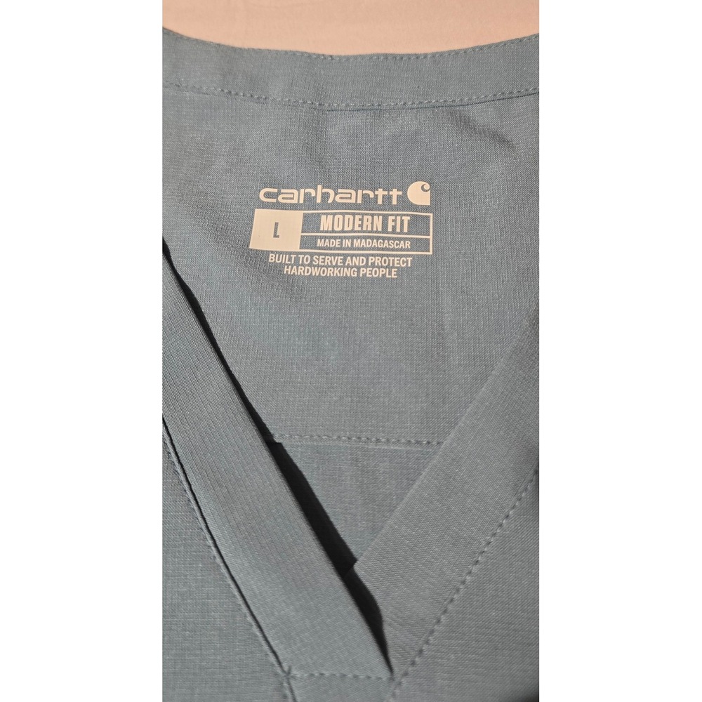 Carhartt Force Cross-Flex Modern Fit Flex Panel Top Women's Size L - Picture 4 of 8
